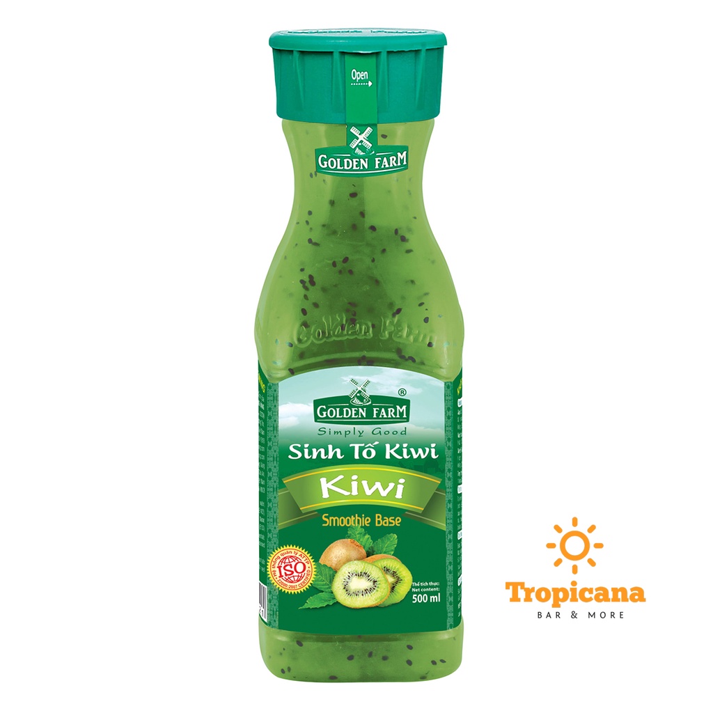 Sinh Tố Golden Farm Đủ mùi - Chai 1L