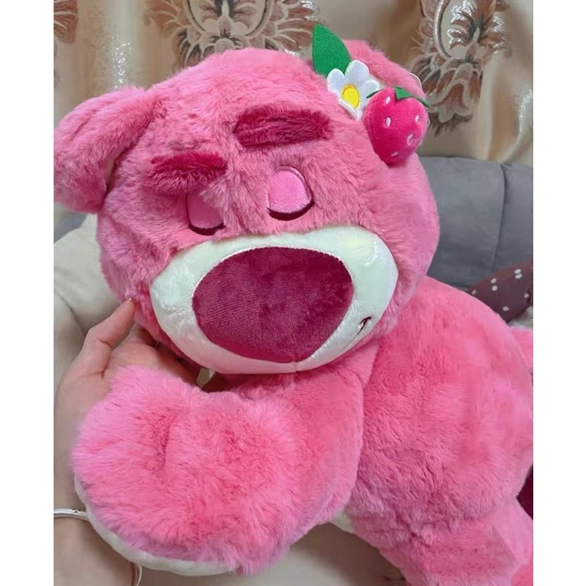 Gấu bông Gấu dâu Lotso ngủ chính hãng Disney