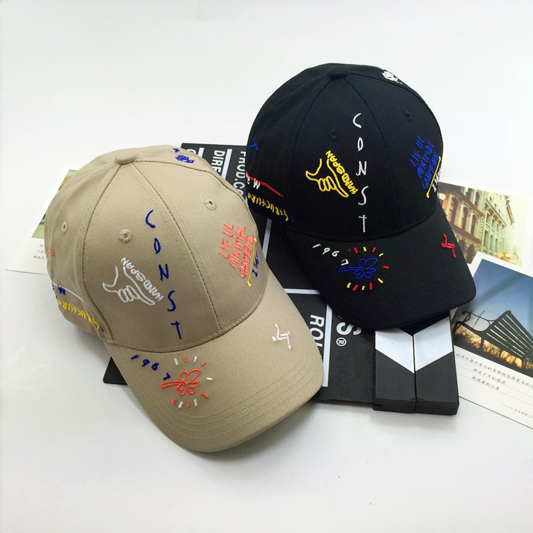 Mũ thêu Jin Zhiyuan iKon Kim Han Bin goodbye punk kid - Sẵn hàng