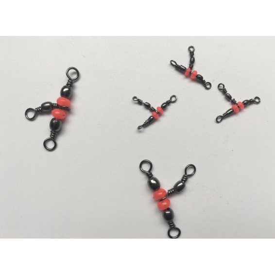 Set 20 khuyên phụ kiện câu cá 3 đầu chuyên nghiệp