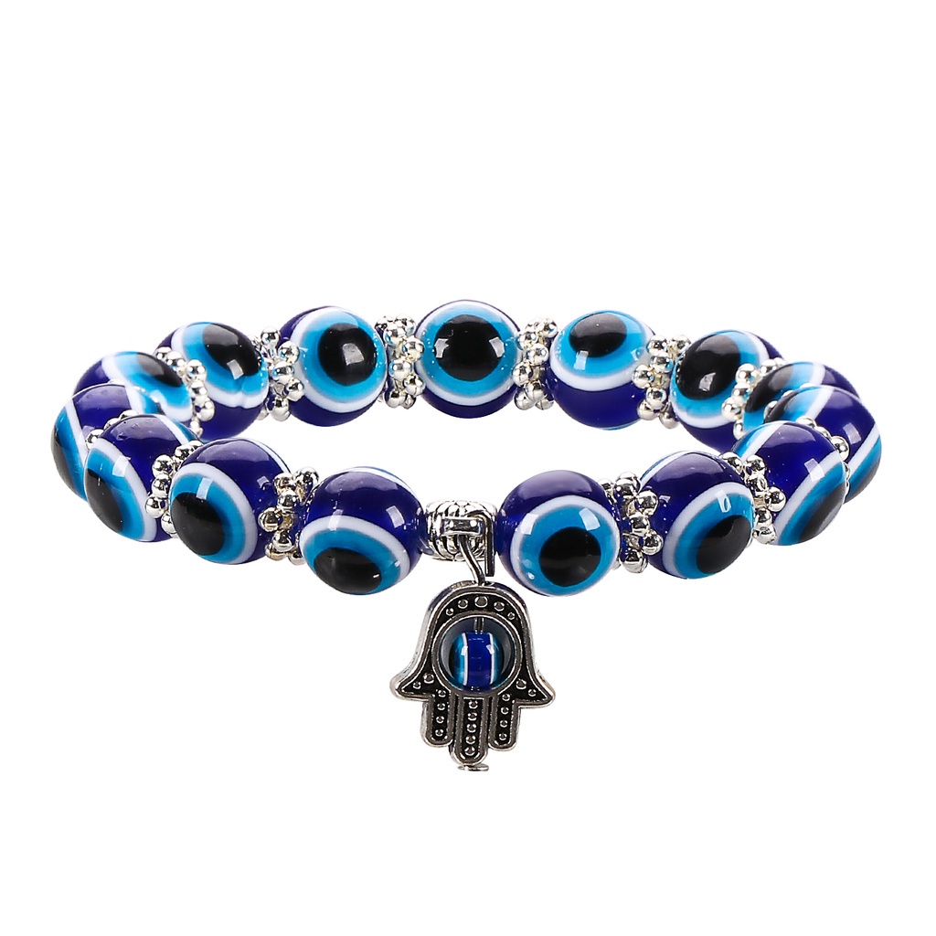 1/3 vòng tay chuỗi hạt đá mắt quỷ thời trang cho nữ