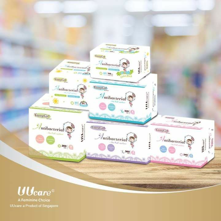 Băng vệ sinh UUcare Young Girl Ban ngày 24cm 16 Miếng/Gói