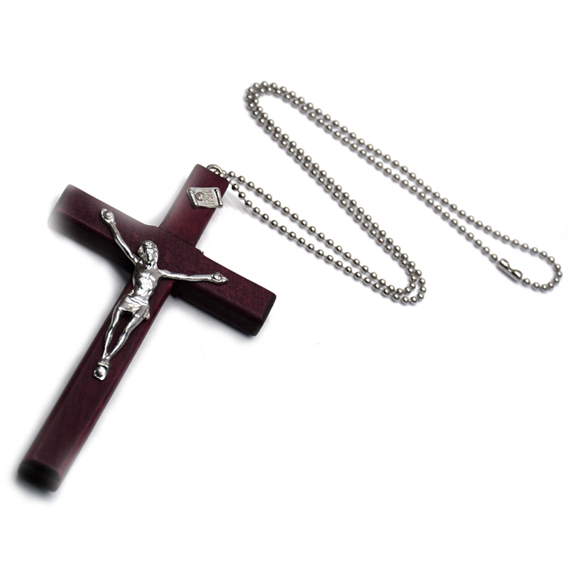 Dây Chuyền Thánh Giá Chúa Giêsu Bằng Gỗ
