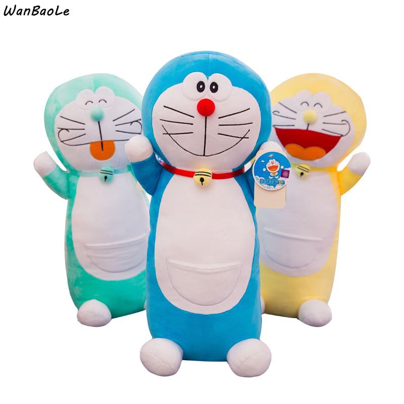 Gối Ôm Mô Hình Doraemon Nhồi Bông Dài Cho Bé