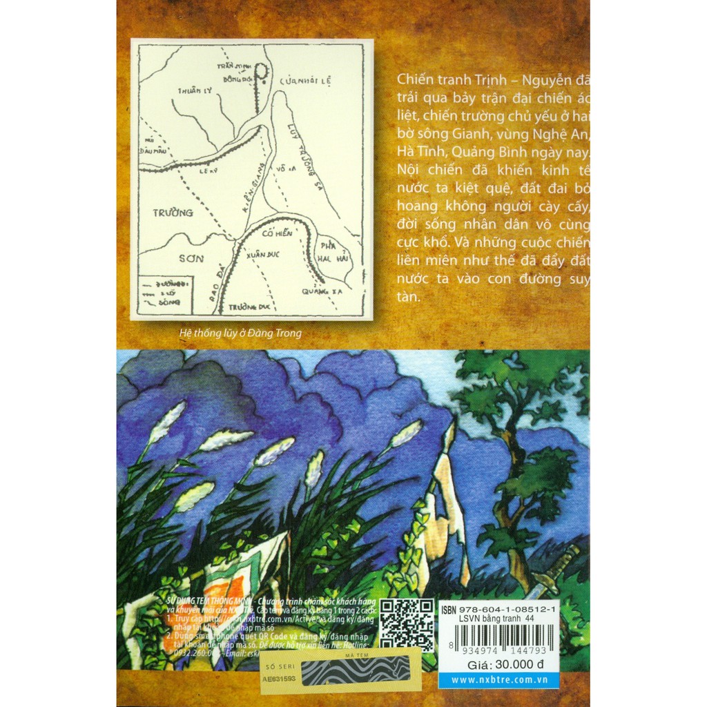 Sách - Lịch Sử Việt Nam Bằng Tranh - Tập 44: Chiến Tranh Trịnh - Nguyễn