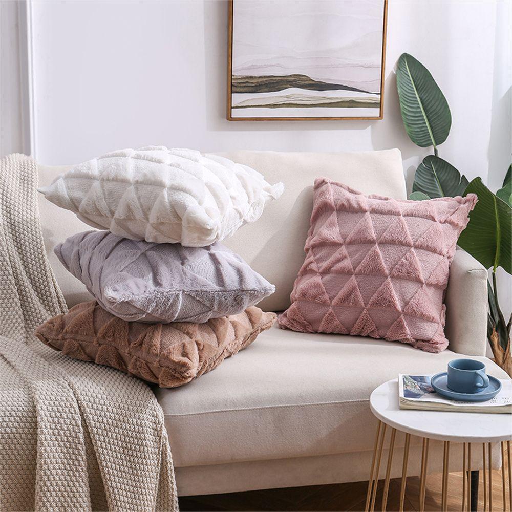 Vỏ Gối Hai Mặt 45 * 45CM Bằng Vải Bông Sang Trọng Trang Trí Ghế Sofa