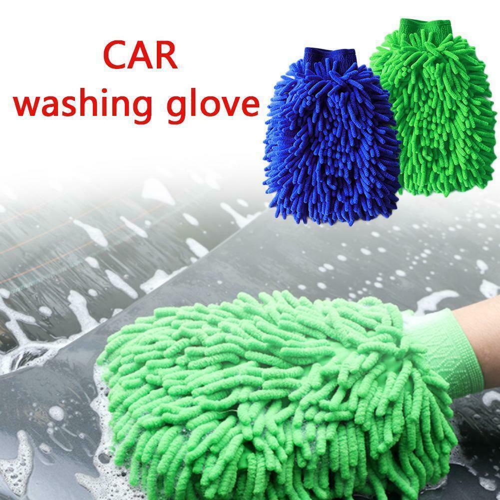 1 Găng Tay Vi Sợi Vệ Sinh Xe Hơi Màu Sắc Ngẫu Nhiên