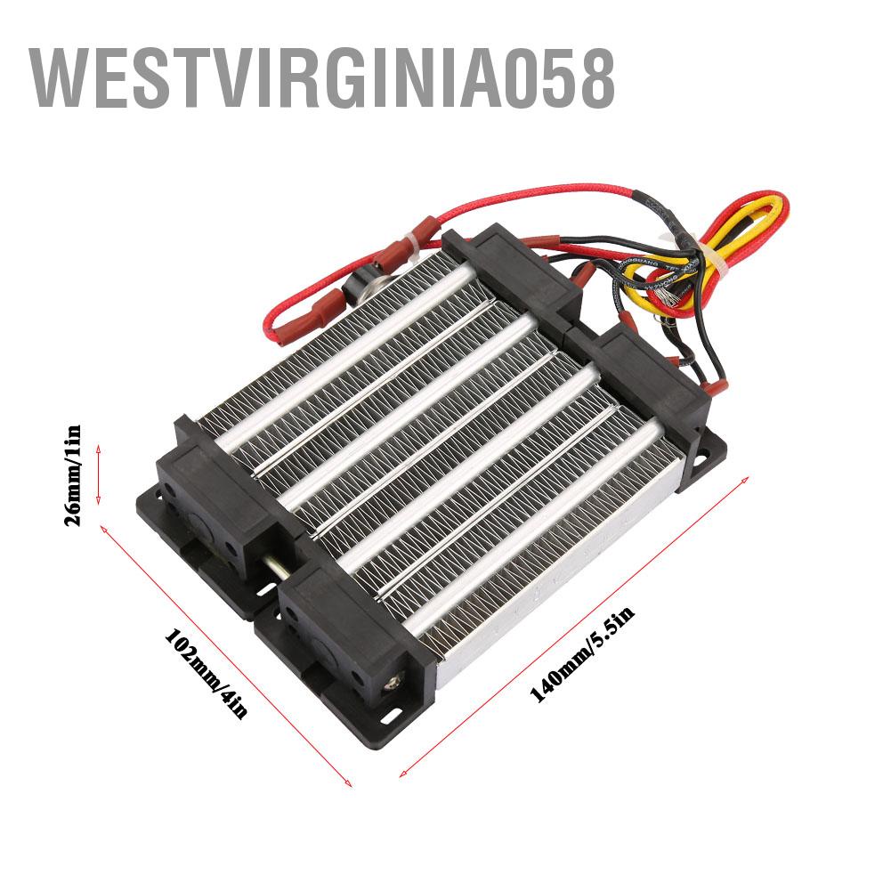 Có thể bán buôn 110V / 220V 1000W Máy sưởi không khí bằng gốm PTC cách điện Phần tử Westvirginia058 Hàng giao ngay