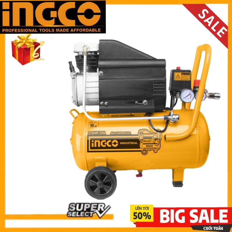 INGCO Máy nén khí có dầu AC20248T