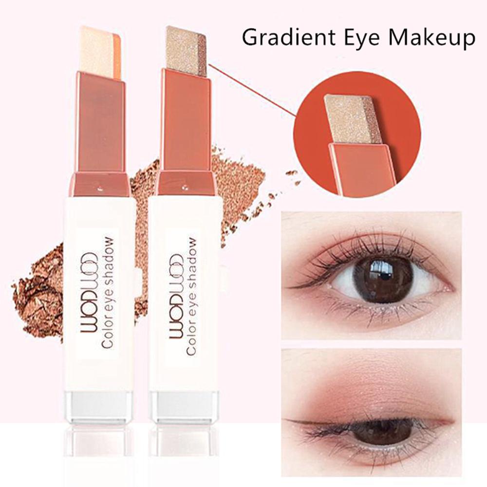 OCEANMAP Phấn Mắt Dạng Thỏi Hai Màu Sắc Gradient Chống Mồ Hôi Tiện Dụng
