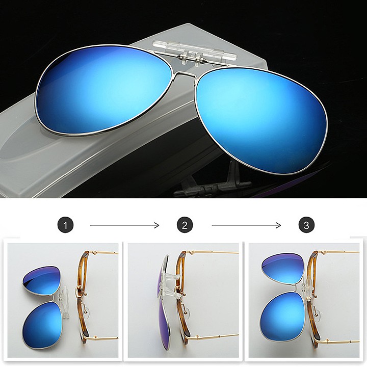 KÍNH RÂM KẸP KÍNH RÂM CẬN (Tặng hộp + Khăn lau) | BigBuy360 - bigbuy360.vn