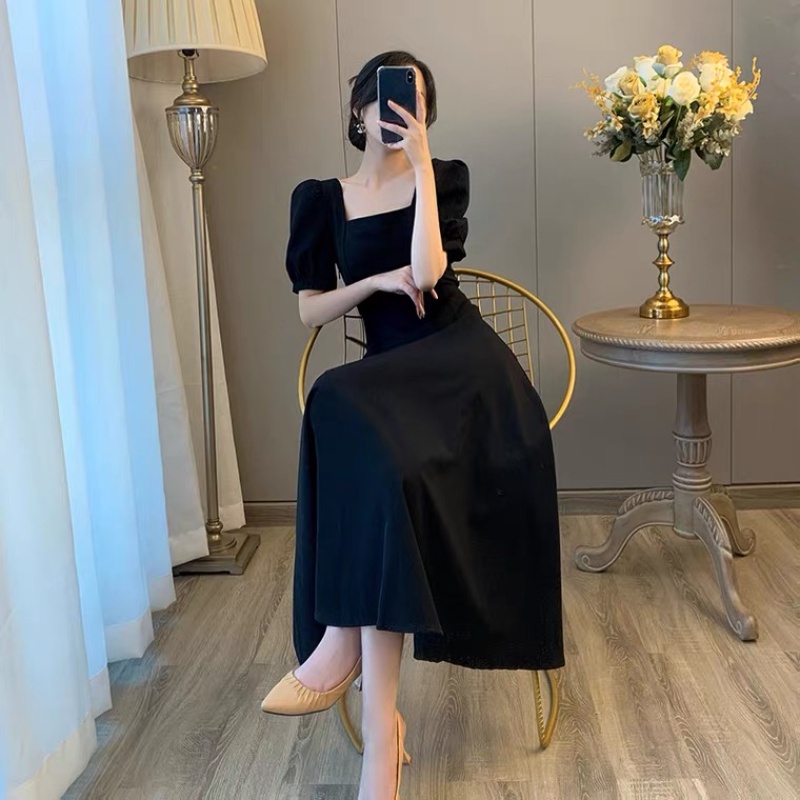 Đầm midi dáng Váy ôm phong cách Hàn Quốc Thời sang trọng thời trang mùa hè dành cho nữ