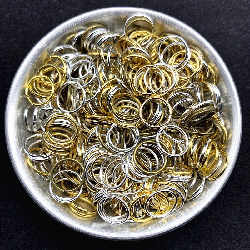 Vòng Chia Kích Thước 4/5/6/8/10/12mm Bằng Hợp Kim Chuyên Dụng Làm Trang Sức DIY