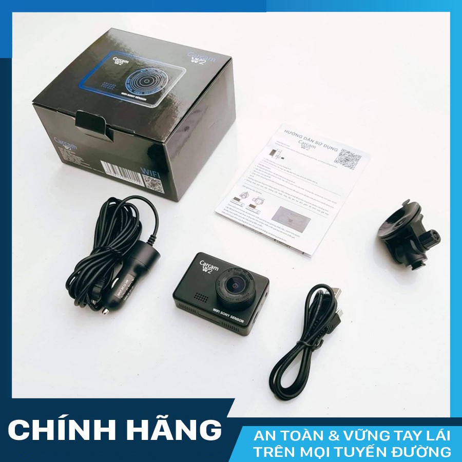 Camera hành trình ô tô W2 Carcam Wifi + thẻ nhớ 32GB Class 10 | BigBuy360 - bigbuy360.vn