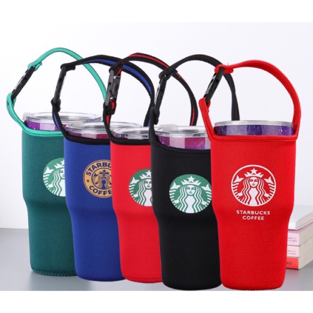 FREESHIP ĐƠN 50K_Túi đựng ly giữ nhiệt STARBUCKS cao cấp