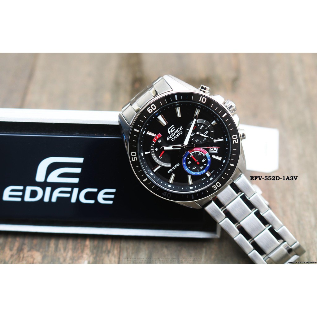 Đồng hồ nam CASIO EDIFICE EFR-552D chính hãng - Bảo hành 1 năm, Thay pin miễn phí