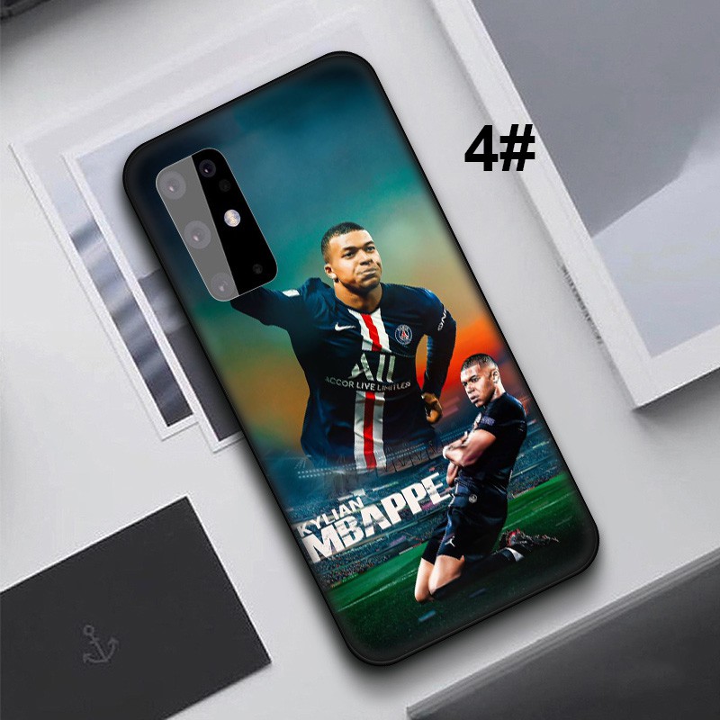 Silicone Ốp Điện Thoại Silicon Mềm Hình Cầu Thủ Bóng Đá Kylian Mbappe 59w Cho Samsung Galaxy A11 A51 A71 A21 A21s A41 A81 A91 M31s