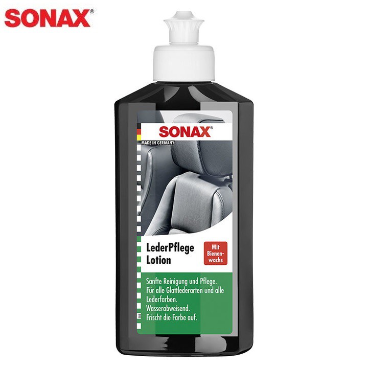 Kem bảo dưỡng ghế da thương hiệu cao cấp Sonax Leather care lotion 250ml - Hàng Nhập Khẩu Chính Hãng