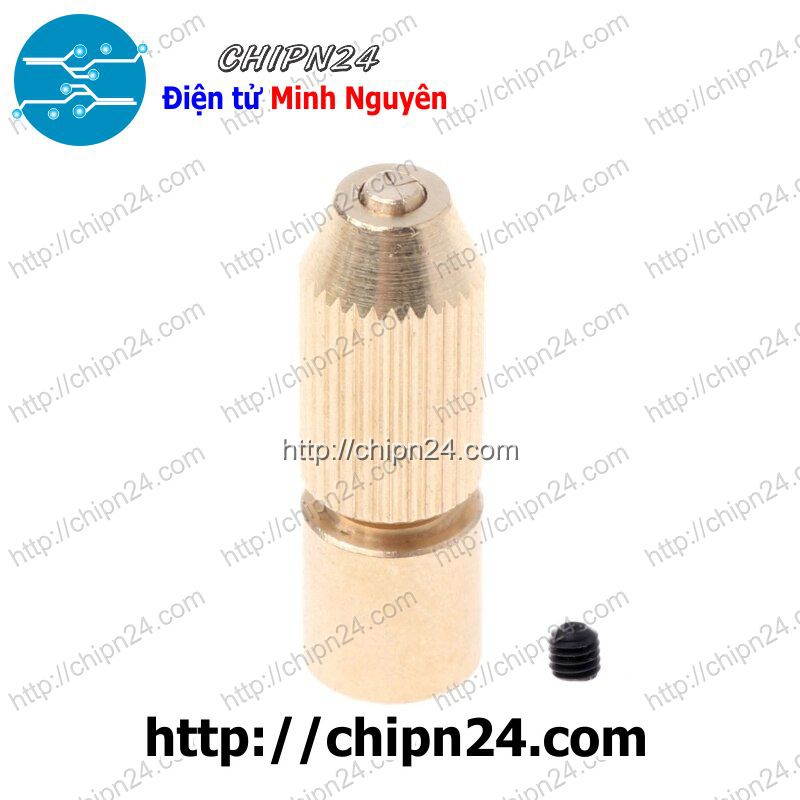 [1 CÁI] (KG1) Đầu Kẹp Mũi Khoan MK3207 (Tặng 1 Cây M3 Mở Lục Giác) (Trục 3.17mm Kẹp mũi từ 0-0.7mm)