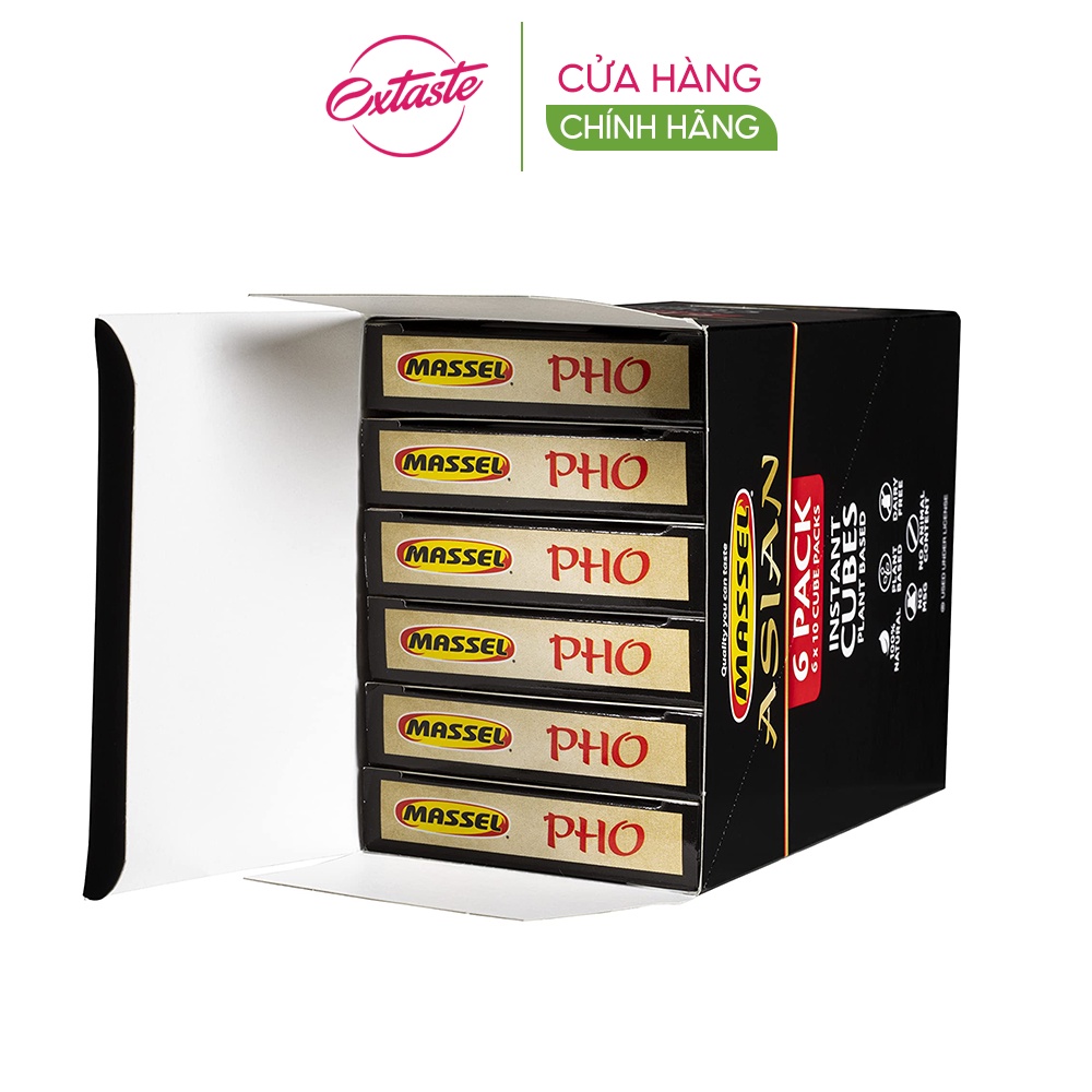 Gia vị phở Massel Instant Pho Cubes Plant Based 10 viên thơm ngon chuẩn vị