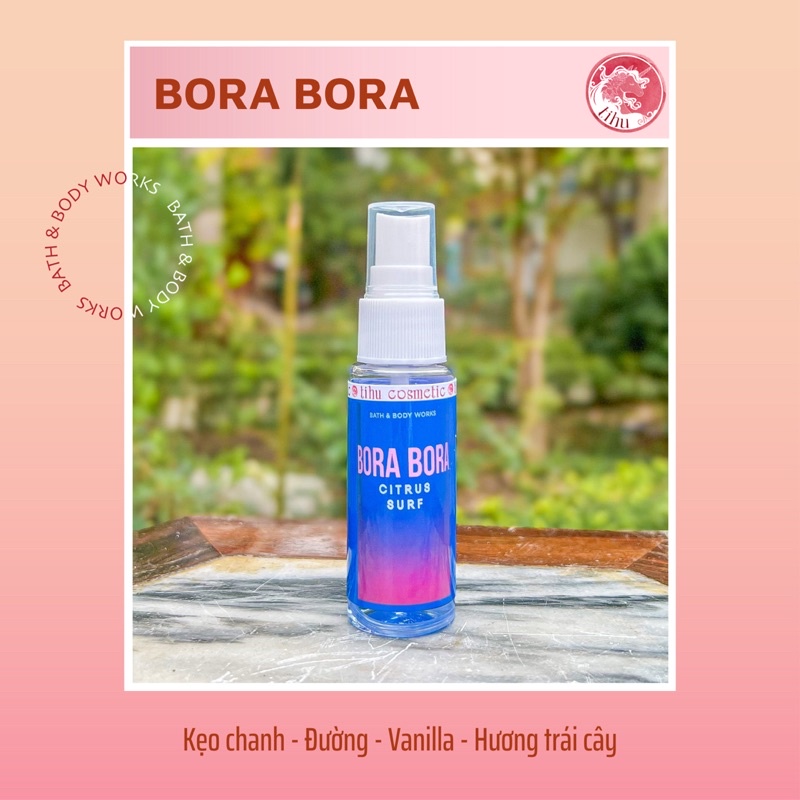 Xịt thơm thử mùi tạo hương nước hoa Bath &amp; Body Works 10ml 30ml 50ml