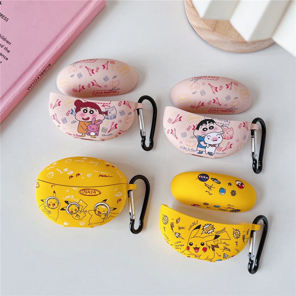 Sẵn Sàng! Vỏ Bọc Hộp Sạc Tai Nghe Không Dây Mềm Hình Pikachu Và Phi Hành Gia Cho OPPO Enco Air 2 Pro