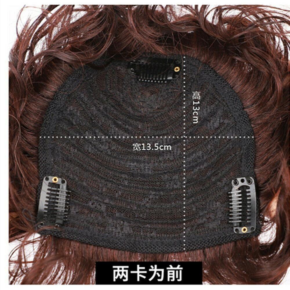 Bộ Tóc Giả Ngắn Xoăn Nhiều Màu Sắc Có Kẹp Tiện Dụng