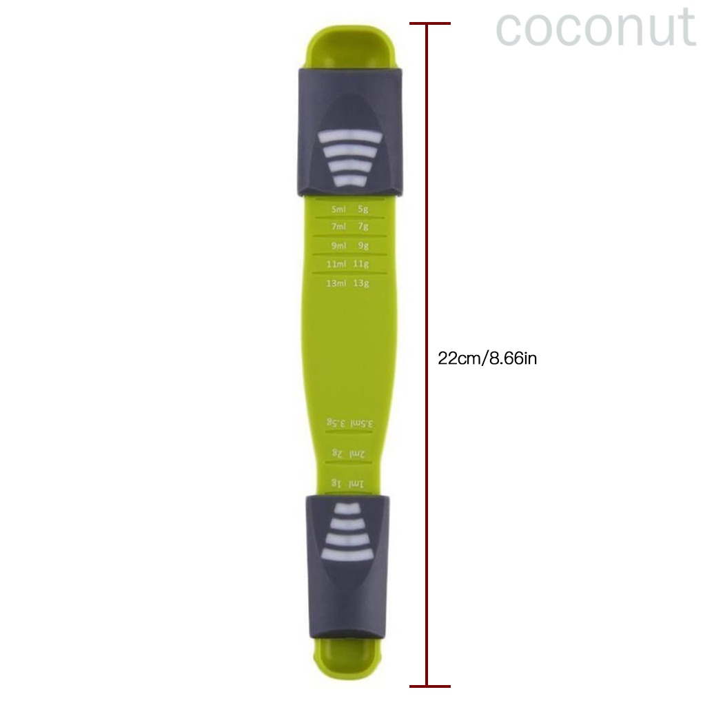 Muỗng Đo Lường Gia Vị Hai Đầu Có Thể Điều Chỉnh