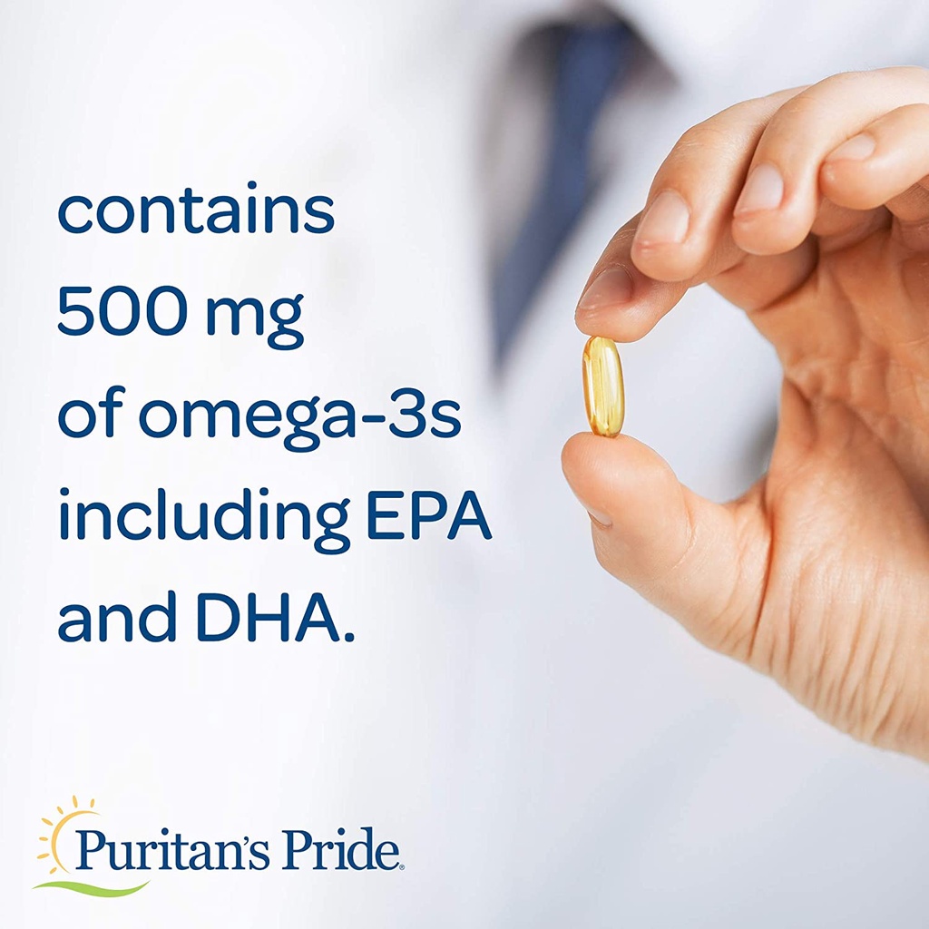 Viên uống Omega 3,5,6,7,9 vitamin D3. 6 trong một Puritan's Pride. USA