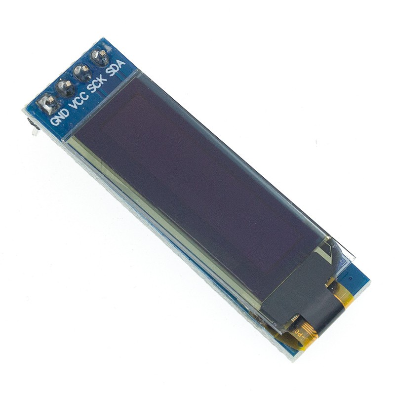 Mô Đun Hiển Thị Màn Hình OLED 0.91 inch 0.91" OLED 128X32 OLED 0.91" IIC