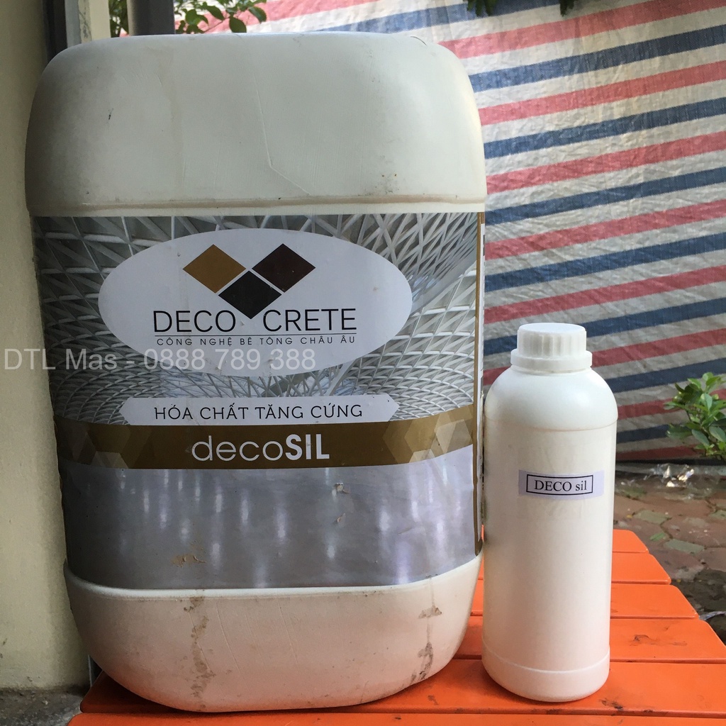 DECOsil 1Kg - Chất tăng cứng thẩm thấu cho sàn bê tông - Công nghệ Châu Âu