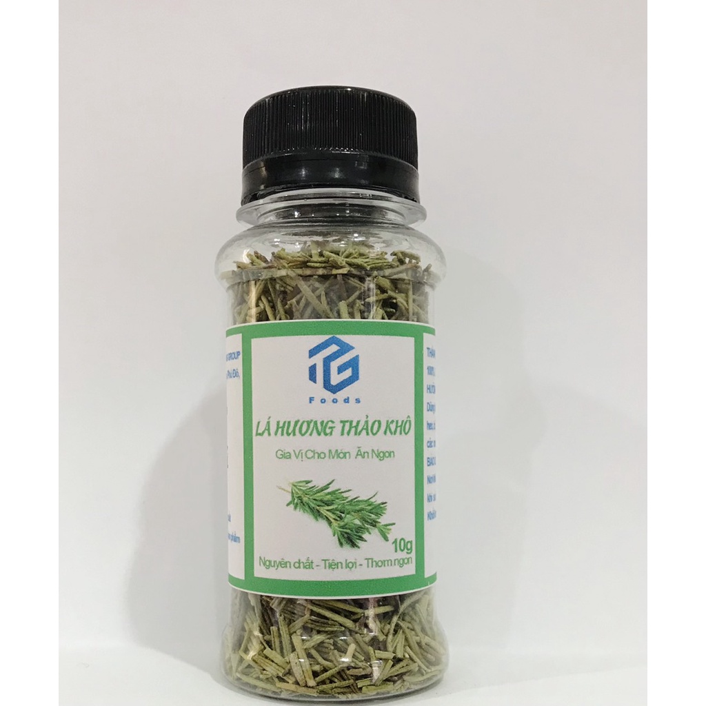 Lá hương thảo khô 10g TG FOODS gia vị nướng BBQ thơm ngon