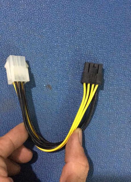 Cáp chuyển 6pin sang 8pin vga
