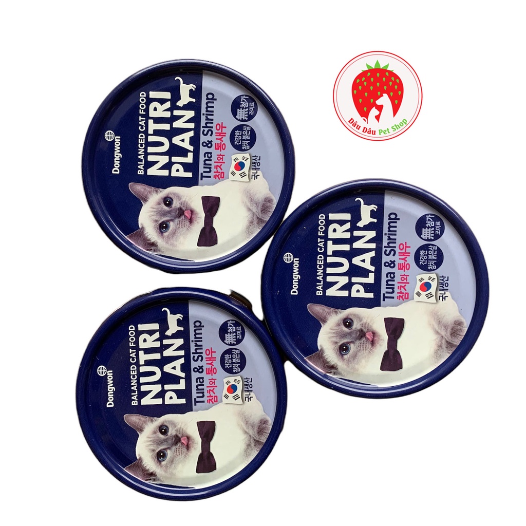 [ Bán sỉ ] PATE MÈO HÀN QUỐC NUTRI PLAN