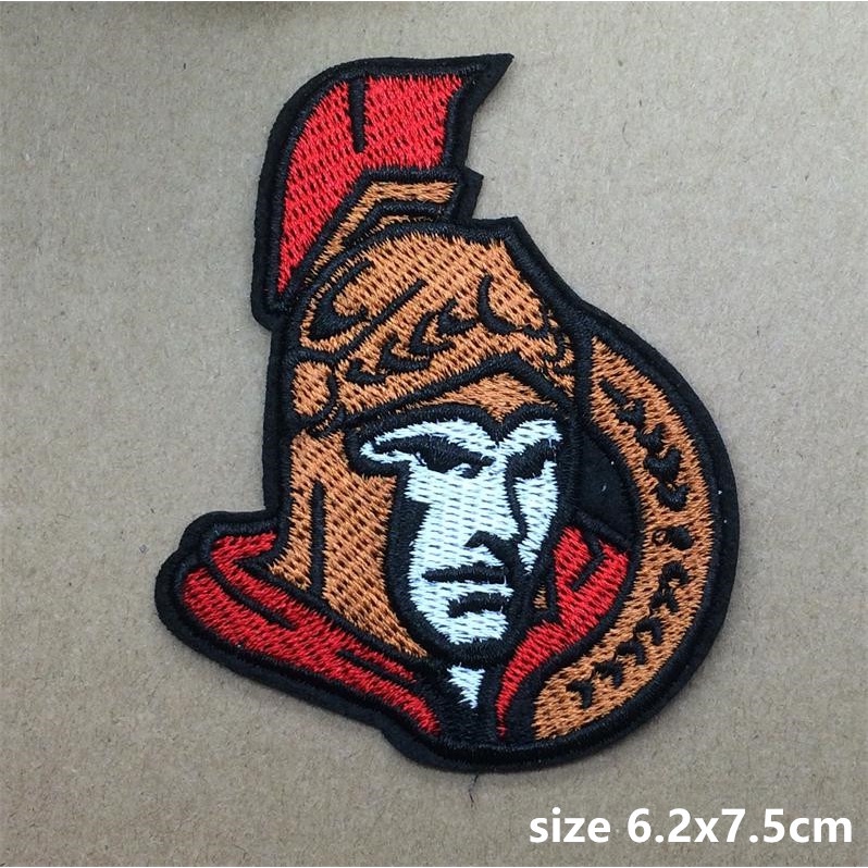 Nhl Nhãn Dán Trang Trí Quần Áo / Băng Cánh Tay / Băng Cánh Tay Thêu logo Đội Bóng hockey Có Thể Ủi Được diy