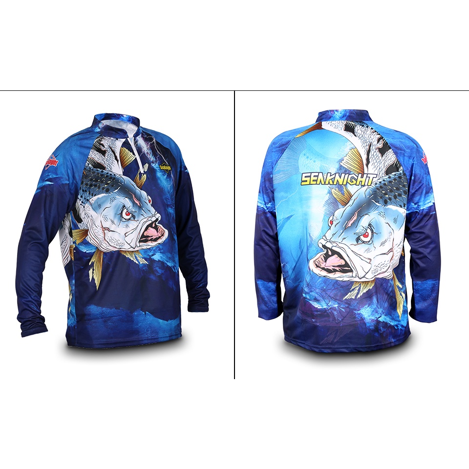 Áo Thun Câu Cá Dài Tay Chống Tia UV SK004 Size L XL XXL XXXL Sự Bảo Vệ