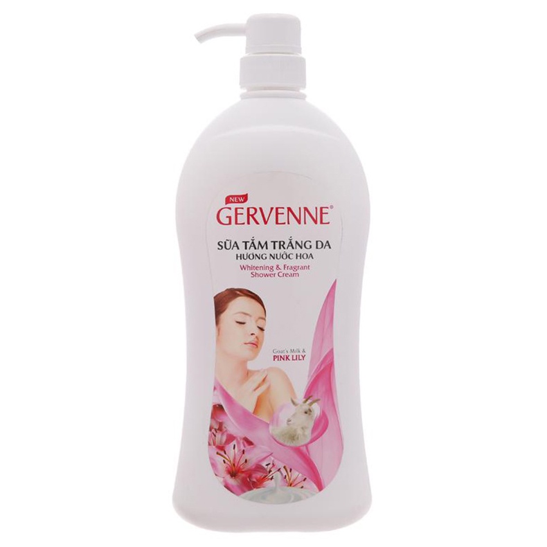 Sữa tắm dưỡng thể Trắng Da Gervenne 450g/chai