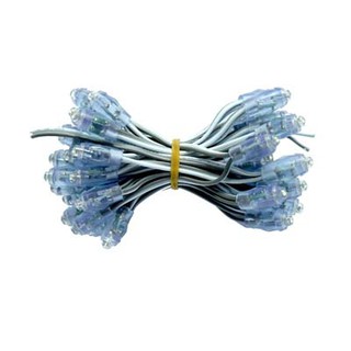 LED Đúc F5 đế 8mm -  5V (50 Bóng/Dây)