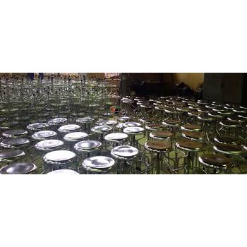 Ghế Xoay Inox 3 Chân Dùng Trong Y Tế Phòng Thí Nghiệm