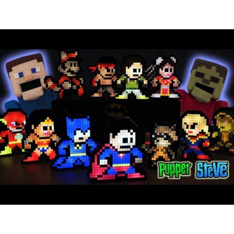 Mô hình 8bit có led Pixel Pals