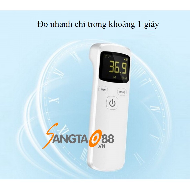 Nhiệt kế hồng ngoại 𝑭𝑹𝑬𝑬𝑺𝑯𝑰𝑷 Nhiệt kế điện tử đa năng đo nước, đo sữa JK-A007