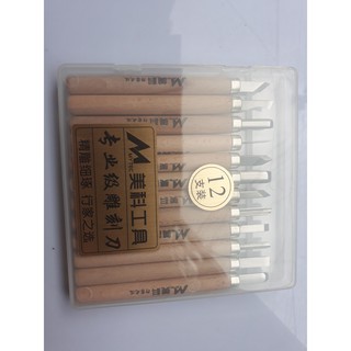 BỘ DỤNG CỤ KHẮC GỖ 12 CÂY