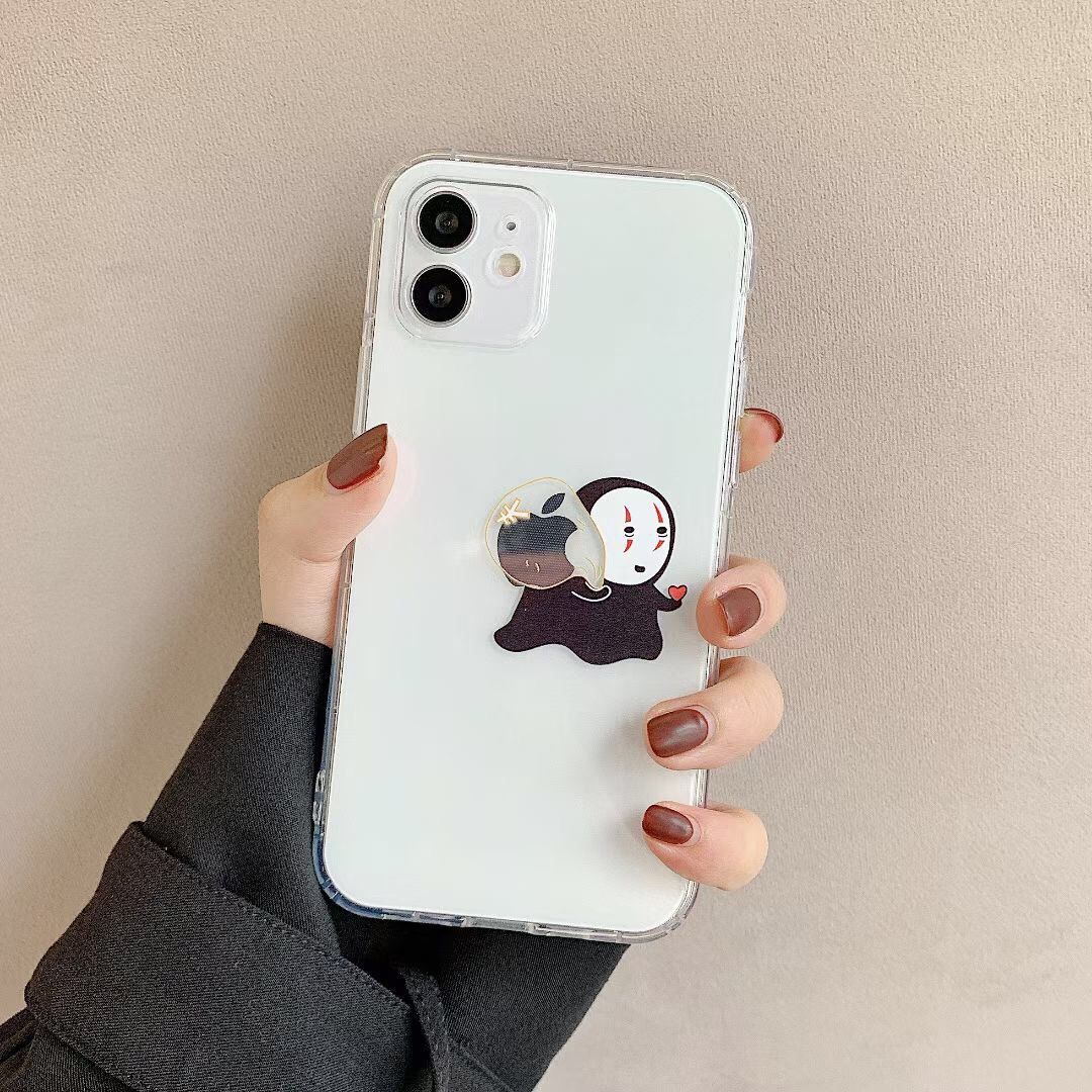 Ốp Lưng Silicone Mềm Trong Suốt In Hình Totoro Cho Iphone 12pro Max 12mini 11pro Max X Xs Max Xr Se 2020 7 8 Plus | BigBuy360 - bigbuy360.vn
