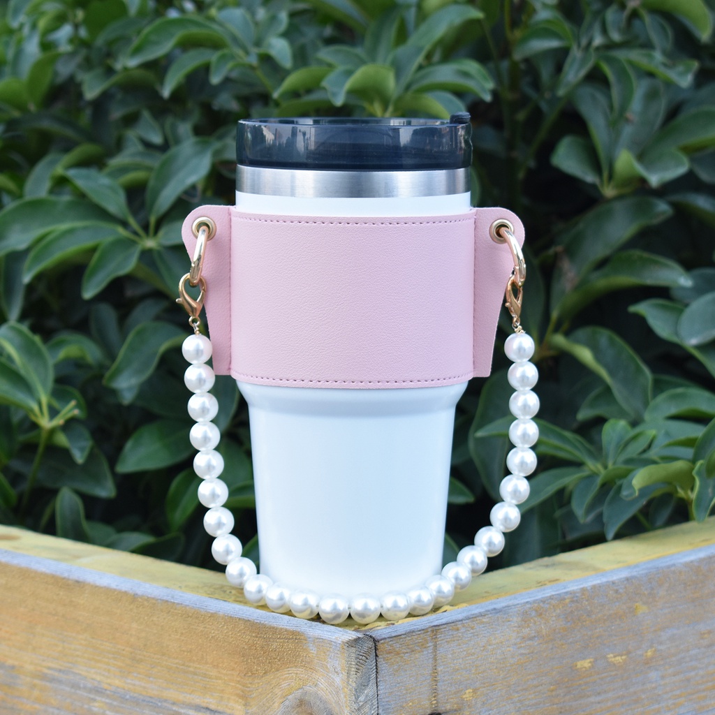 Bình Đựng Nước Di Động Có Dây Đeo Ngọc Trai Cho Tyeso Tumbler 20Oz/600ML Và 30OZ/890ML