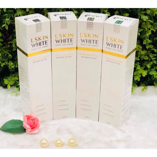 Kem ủ trắng mặt kén tằm LSKIN WHITE