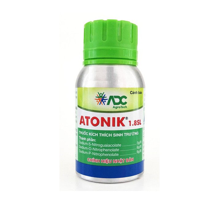 Phân bón lá kích sinh trưởng cây trồng Atonik 1.8 SL hũ 100ml xuất xứ Nhật Bản