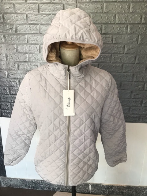 Áo phao lót lông cừu trám hàng quảng châu cao cấp