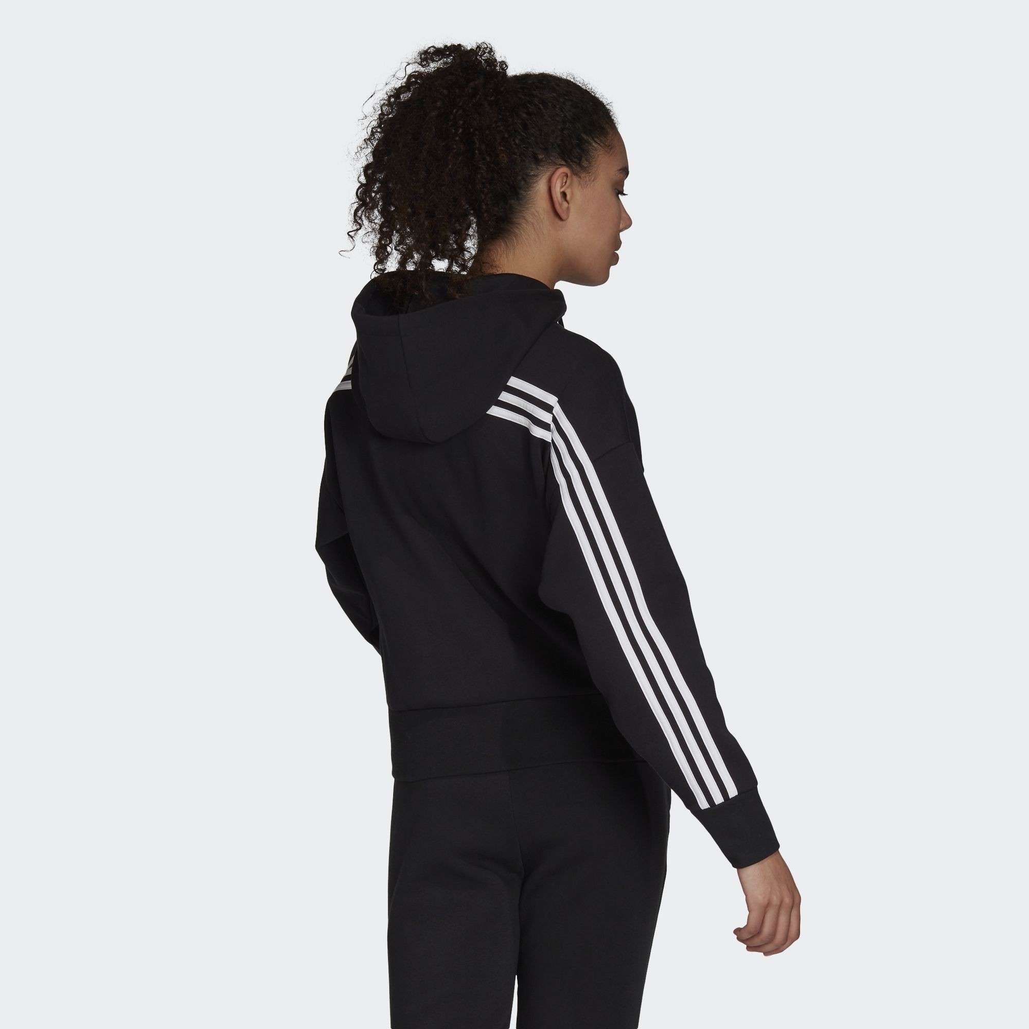 Áo Hoodie adidas NOT SPORTS SPECIFIC 3-Stripes đen FR5113 | BigBuy360 - bigbuy360.vn