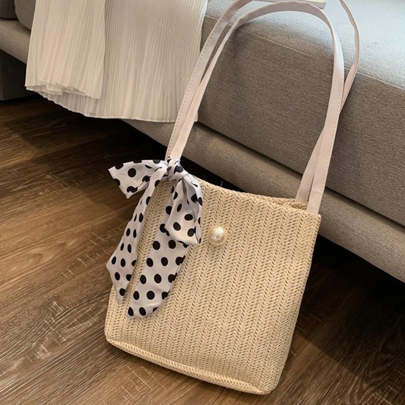 Túi Xách Đan Lát Phong Cách Bohemian Dành Cho Nữ