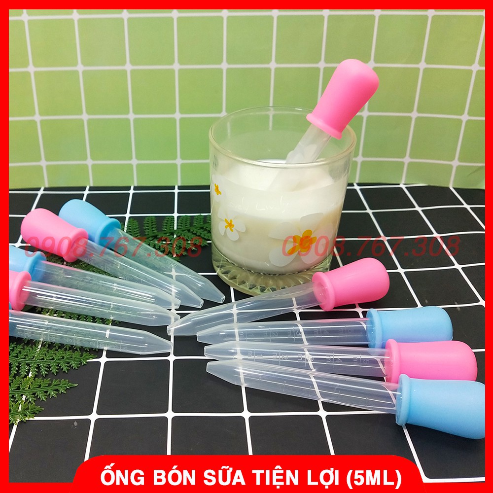 [TIỆN LỢI] Ống Bón Sữa, Nhỏ Thuoc Cho Bé Lười Bú Bình - An Toàn Chống Sặc - SP000760